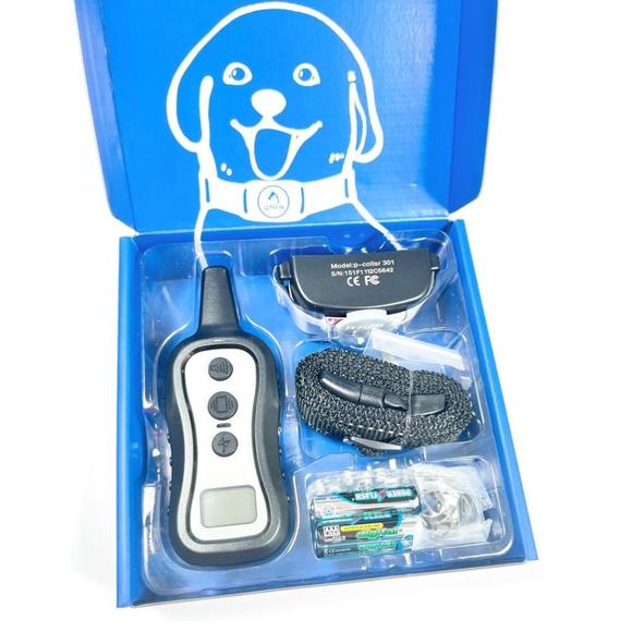 New! PATPET Dog Training Collar, Blue, One Size - Picture 2 of 2